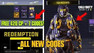 *НОВИНКА* CODM 420 CP БЕСПЛАТНО + 7 КОДОВ АКТИВАЦИИ ДЕКАБРЬ 2025 | COD MOBILE НОВЫЙ КОД АКТИВАЦИИ...