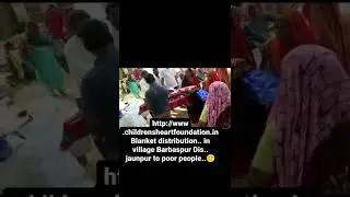 Blankets distribution in village Barbaspur dist Jaunpur to poor people....🙂🙏🏻