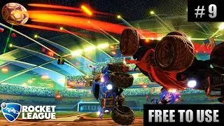 Rocket League Gameplay | 15 Goals Match | Free To Use