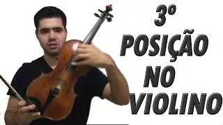 TROCA DE POSIÇÃO - TOQUE VIOLINO FACIL - como tocar em terceira posição
