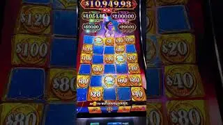 Will the Genie grant me my big wish? High limit bonus #slot #slots #jackpot #casino #bonus #gamble