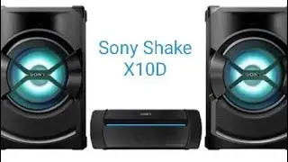 SONY SHAKE X10D Unboxing and Sound Test
