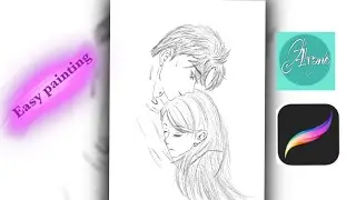 🖤Easy painting with Ara