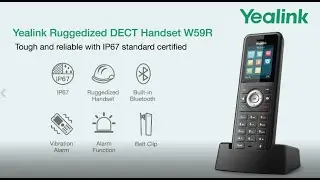 Yealink Ruggedized DECT Handsets W59R EN