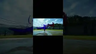WOLVERINE VELOCIRAPTOR VS DRAGONREX shorts #jurassicworldevolution #shorts