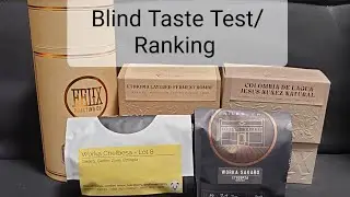 Blind Coffee Sampling, Taste Test and Rankings ft. Black & White, Devout, Felix Roasting Co and Onyx