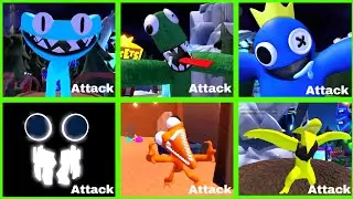 Roblox: Rainbow Friends Chapter - 2 All Monster Amazing Jumpscare (rainbow friends)
