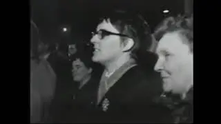 The SNP's Winnie Ewing arrives into London in 1967.