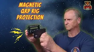 Protect Your QRP Rig -- Magnetic Cover for QRP Rigs and Other Cool Ham Gear from N5FY @ TUFTELN.US