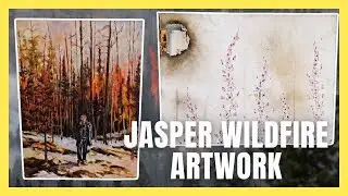 Human Impact of Jasper Wildfires Captured in Exhibit by Local Artists