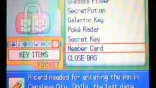 Pokemon Platinum #28 - Obtaining Member Card & Darkrai Event