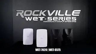 Using your Rockville WET Series of Speakers for Home Use (WET-7020B, WET7020, WET-6525B,  WET-6525W)
