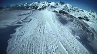 Lech am Arlberg R&uuml;fikopf Skiroute 37 Langer Zug Teil 1 140207