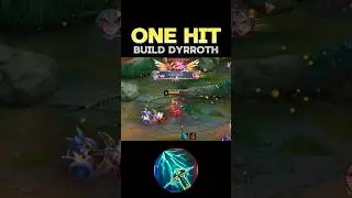 😱 WATCH THIS - BEST BUILD DYRROTH 2024❓(ONE HIT) ~ MLBB 🔥 #mobilelegends #onehitbuild #dyrroth