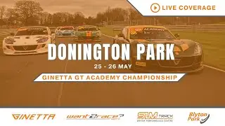 2024 Ginetta GT Academy | Donington | Round 8 | LIVE