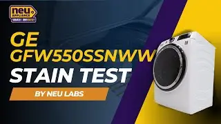 93% Stain Removal! GE GFW550SSNWW Washer | Full Stain & Efficiency Test