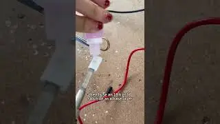 💅Turning silver into gold: My first electroplating experiment 🔑⁠
