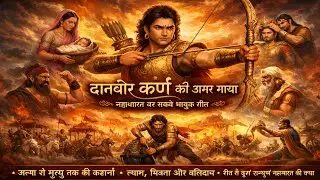 दानवीर कर्ण की अमर गाथा | Mahabharat Karna Song | रोंगटे खड़े कर देने वाला गीत