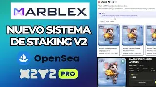 [MARBLEX] Nuevo Sistema de Staking y Marketplace