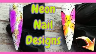Neon Nails for Summer 2020 #creativenaildesigns#summernails