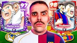 RECREÉ el REAL MADRID VS FC BARCELONA en CAPTAIN TSUBASA 🏆