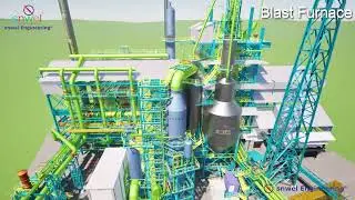 3D Mapping & Detail Modelling of Blast Furnace and Stove System for SAIL Plant Revamp