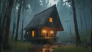 Heavy Rain & Thunder Sounds for Sleep ⛈️ ASMR Rain for Relaxing, Study, Insomnia & Deep Focus