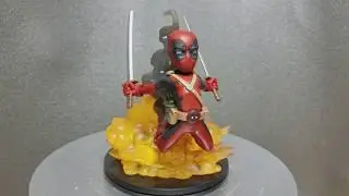 Q-Fig Deadpool Quick Review. (360 rotation)
