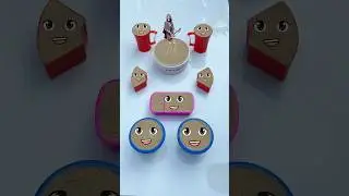 smiling Sand cakes Get crushed ! supar satisfying  ASMR Smash #shorts