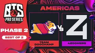 DogChamp vs 4 Zoomers Game 1 - BTS Pro Series 10 AM: Phase 2 w/ KMart & ET