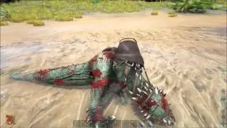 Ark: Survival Evolved.  ....How NOT to tame a level 116 Paracer.