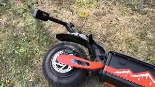 Dual motors off road electric scooter for adults review, model: ronzlla arwibon gt08