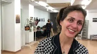 De Teherán a Murcia: Maryam Salehi, amor y dedicación a la artesanía del cuero