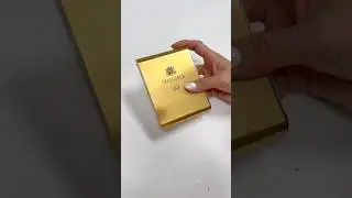 Most Expensive Cigarettes Treasurer London Aluminum Gold Cigarettes #chromenails #unboxing