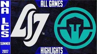 CLG vs Immortals Highlights ALL GAMES Semi finals NA LCS Playoffs Summer 2017 CLG vs IMT