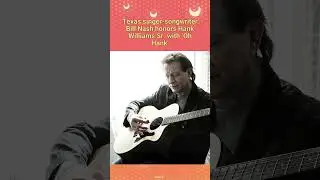 Texas singer-songwriter Bill Nash honors Hank Williams Sr. with &lsquo;Oh Hank'