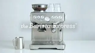 Sage Barista Express Bean to Cup Coffee Machine, Grinder & Frother, Steel, UAE