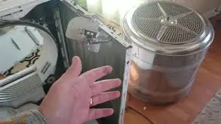 dryer makes noise when tumbling fixed Bosch nexxt series 8000 removed and replaced drum