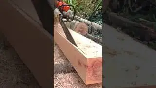 How to saw wooden board. #chainsaw #stihlms070 #plank