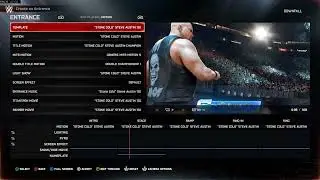 How to set Stone Clod Steve Austin ATV Bike Entrance. WWE2K25