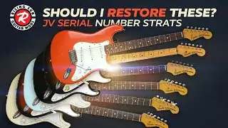 I Scored 6 Rare JV Fender Squier Strats - Worth Restoring?