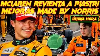 PIASTRI FULMINADO POR MCLAREN F1 DESDE CANAD&Aacute;, SUSPENSION MEJORADA FABRICADA SOLO POR Y PARA NORRIS