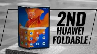 Huawei's SECOND foldable phone is here! Huawei Mate XS hands on!