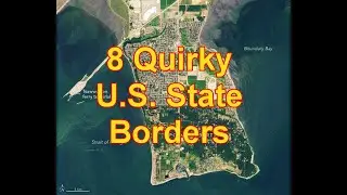 8 Quirky U S  State Borders You Won't Believe Exist!