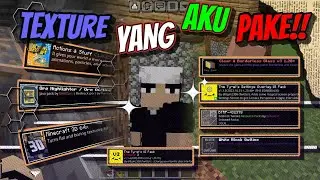 Texture Pack Yang Sering Aku Pake Buat Main Minecraft 😋 | Minecraft Indonesia