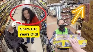 103 YEAR OLD AMAZED BY 7'1