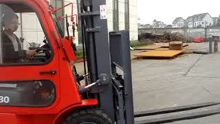 fork  position 3t/4.5m diesel forklift truck