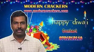 MODERN CRACKERS INTRODUCTION | DIWALI CRACKERS CHIT FUND SCHEME | CUSTOMER FEEDBACK