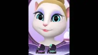 [My Talking Angela] Видео геймплея &laquo;Моей говорящей Анджелы&raquo;