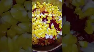 vegetable corn salad 🥗🥗 recipe #healthy food recipes #saibabalovers #food